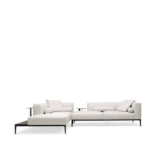 Ecksofa - Jaan Living - Walter Knoll - modern / Leder / Federn