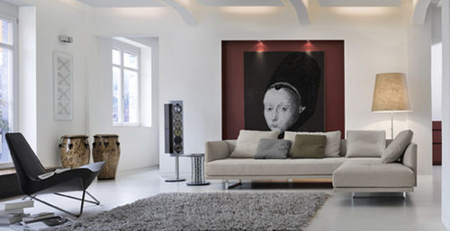 Ecksofa - PRIME TIME - Walter Knoll - modern / Leder / braun