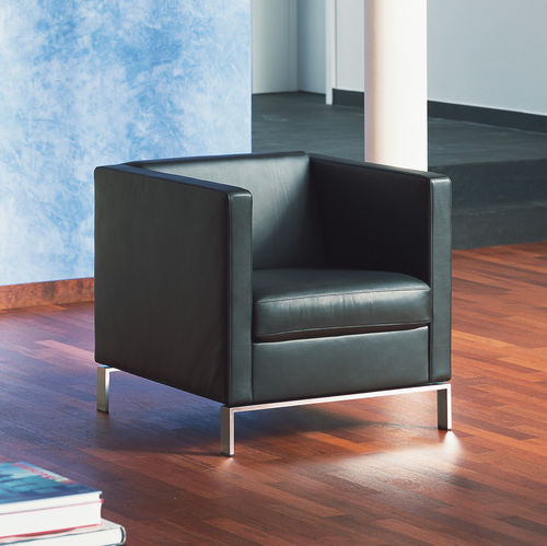 Moderner Sessel - FOSTER 501 - Walter Knoll - Leder