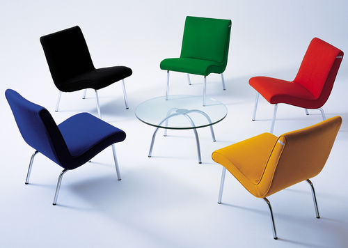 Moderner Kaminsessel - VOSTRA - Walter Knoll - Stoff