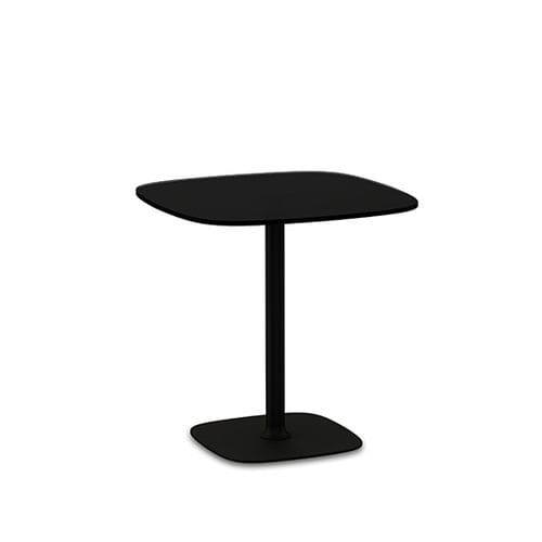 Moderner Beistelltisch - LOX - Walter Knoll - Glas / HPL / quadratisch