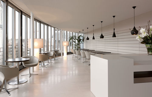 Moderner Esszimmerstuhl - BOB - Walter Knoll - Holz / drehbar / für Privatgebrauch