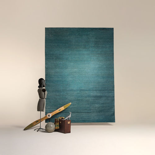 Moderner Teppich - ANGA - Walter Knoll - einfarbig / Wolle / rechteckig