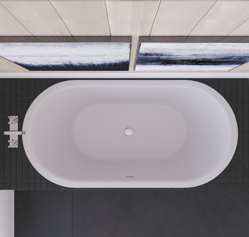 Ovale Badewanne - CONRAD 1800 - Dado Creations Pty (LTD) - Einbau / für Wohnungen / Mineralwerkstoff