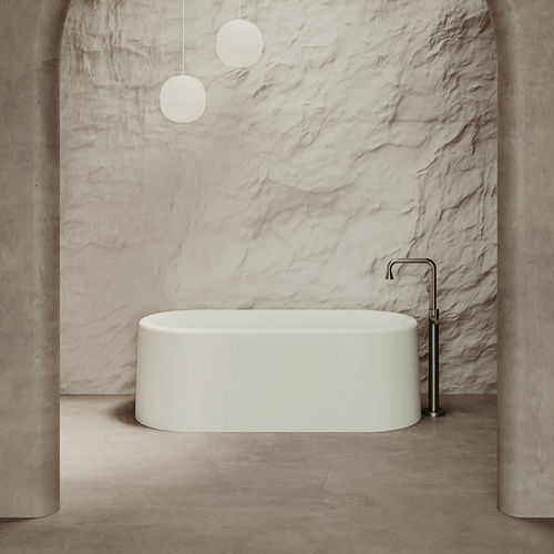 Ovale Badewanne - ADELAIDE - Dado Creations Pty (LTD) - freistehend / Mineralwerkstoff / Mineralguss