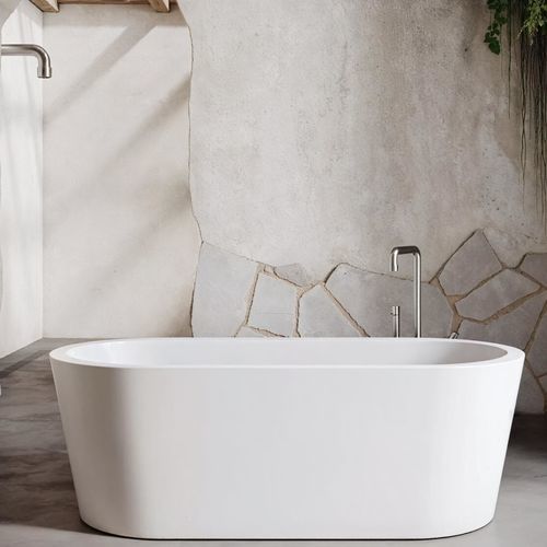 Ovale Badewanne - PERTH - Dado Creations Pty (LTD) - freistehend / Mineralwerkstoff / Mineralguss