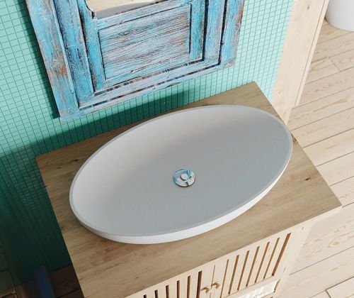 Aufsatzwaschbecken - MAYA - Dado Creations Pty (LTD) - Mineralwerkstoff / Mineralguss / Quarz