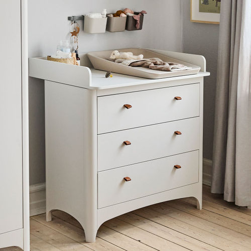 Wickeltisch / lackiertes MDF - 650100 series - Leander - horizontal / Baby