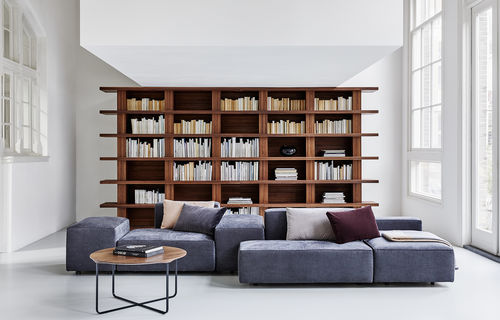 Modulsofa - DOMINO.18 - MONTIS - modern / Stoff / Leder