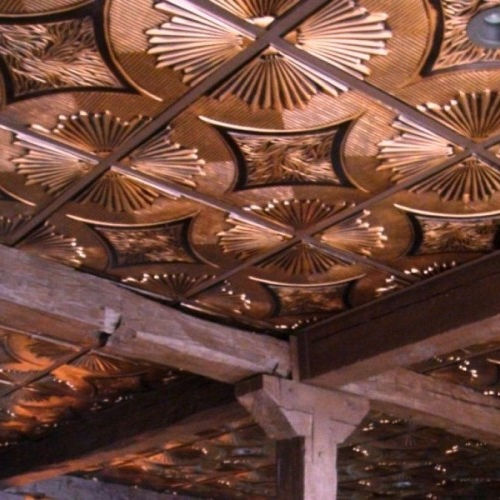 PVC-Zwischendecke - 201 - DECORAIDS DECORATING SOLUTIONS PVT LTD. - aus Fliesen / flammenhemmend / wasserabweisend