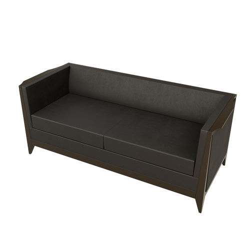 Modernes Sofa - Torino - MORELATO - Stoff / Leder / mit Armlehnen