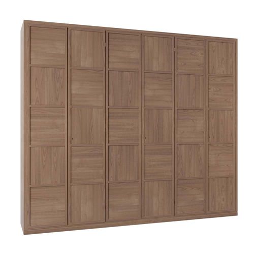 Modul-Kleiderschrank - Scacchi - MORELATO - modern / Holzfurnier / Kirschbaum
