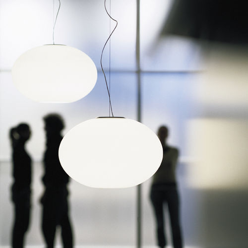 Hängelampe - ZERO - PRANDINA - geblasenes Glas / modern / mit Kabel