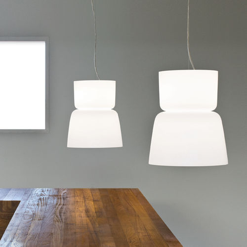 Hängelampe - BLOOM - PRANDINA - geblasenes Glas / modern / mit Kabel