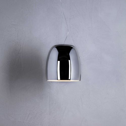 Hängelampe - NOTTE - PRANDINA - aus lackiertem Metall / geblasenes Glas / modern