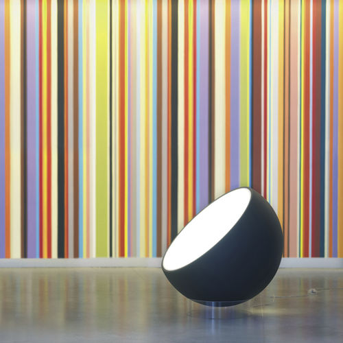 Bodenlampe - BILUNA - PRANDINA - aus lackiertem Metall / Methacrylat / Polypropylen