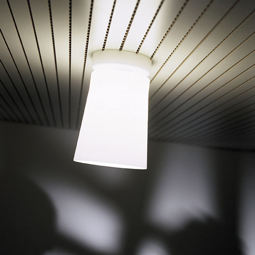 Moderne Deckenleuchte - FINLAND - PRANDINA - geblasenes Glas / fluoreszierend / für Privatgebrauch