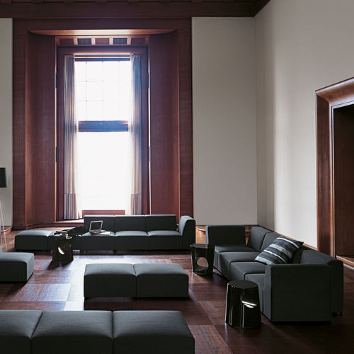 Modulsofa - QUADRO - Tacchini - modern / Stoff / braun