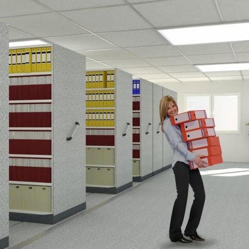 Verschieberegal für Büro - PROROLL 362 - Provost - für Lagerung / für Archiv / manuell
