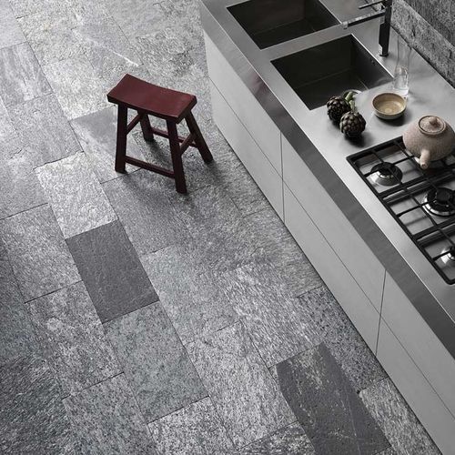 Natursteinfliesen - SILVER  - Artesia S.r.l - Schiefer / Quarz / matt