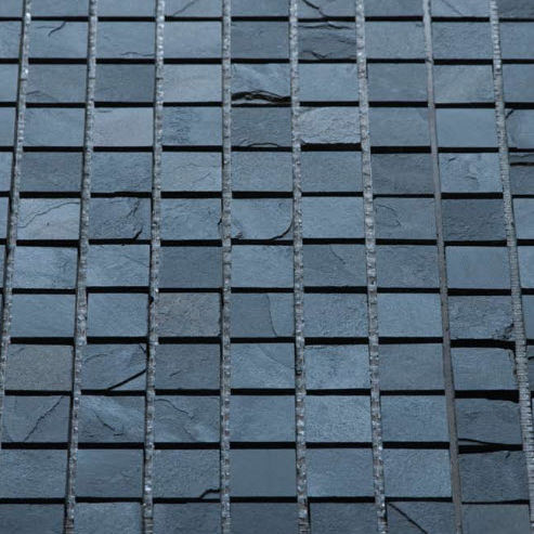 Schiefer-Mosaikfliese - AFRICAN BLUE - Artesia S.r.l - texturiert / für den Innenraum / für Pool