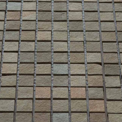 Schiefer-Mosaikfliese - FANGO - Artesia S.r.l - texturiert / für den Innenraum / für Pool