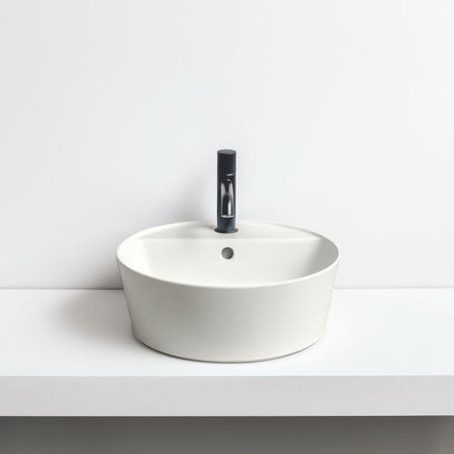 Aufsatzwaschbecken - HANDY - TALCO - Ceramica Cielo - Keramik / rund / 1-Loch