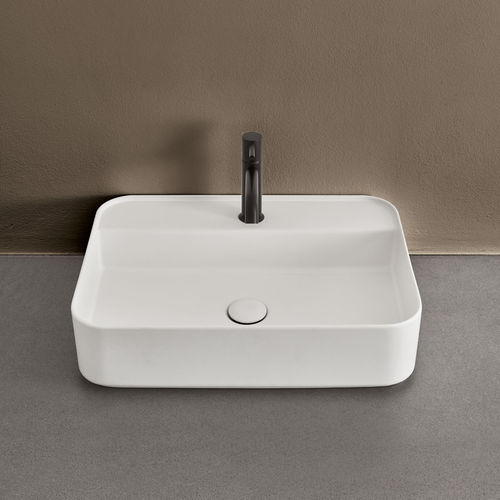 Aufsatzwaschbecken - SHUI COMFORT - TALCO - Ceramica Cielo - Keramik / rechteckig / 1-Loch