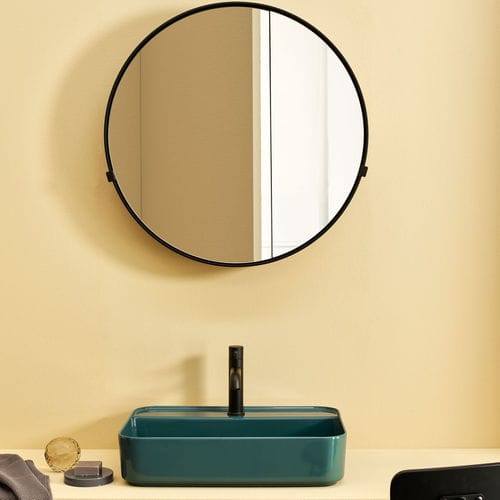 Aufsatzwaschbecken - SHUI COMFORT - SMERALDO - Ceramica Cielo - Keramik / rechteckig / 1-Loch