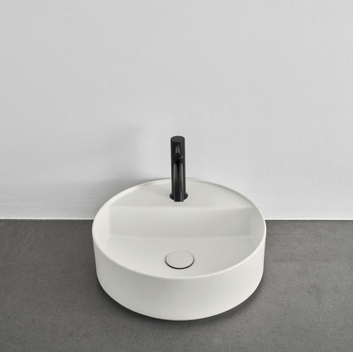 Aufsatzwaschbecken - SHUI COMFORT - TALCO - Ceramica Cielo - Keramik / rund / 1-Loch