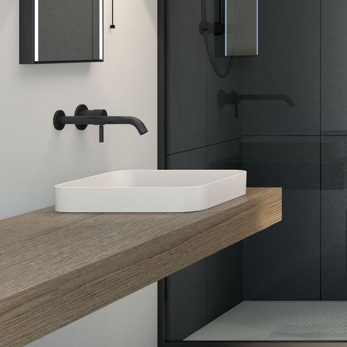 Aufsatzwaschbecken - ENJOY - TALCO - Ceramica Cielo - Keramik / quadratisch / ohne Öffnung