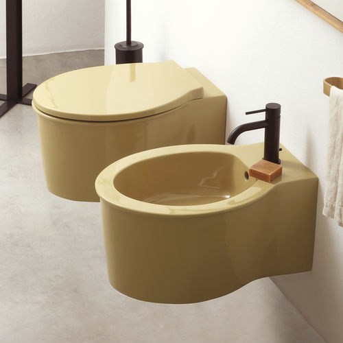 Wandhängendes WC - CATINO - ANEMONE - Ceramica Cielo - Keramik / für Privatgebrauch / oval