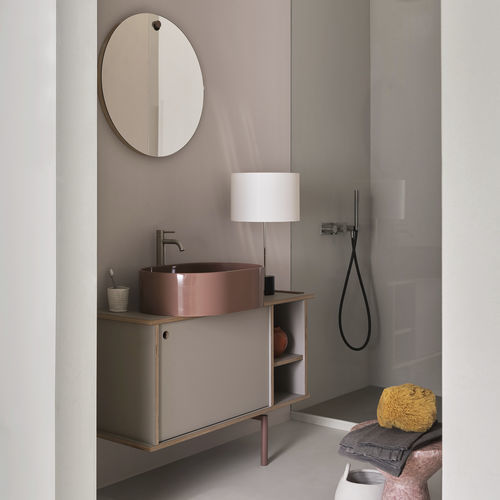Freistehender Waschtisch-Unterschrank - THEO 103 - NINFEA/JUTA - Ceramica Cielo - Metall / NTM Fenix® / modern