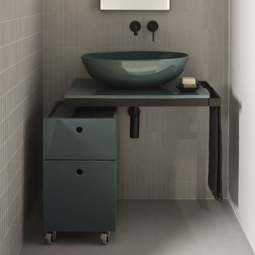 Unterschrank für Badezimmer - LUISA - SMERALDO - Ceramica Cielo - freistehend