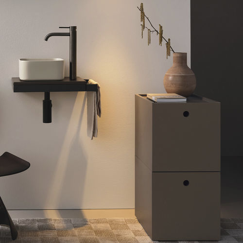 Moderner Badezimmer-Schrank - LUISA - ARENARIA - Ceramica Cielo - für Privatgebrauch / lackiertes Holz / mit Schublade