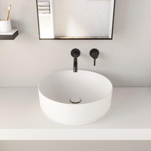 Aufsatzwaschbecken - MARE - MRLAT - TALCO - Ceramica Cielo - Keramik / Mattfinish / rund