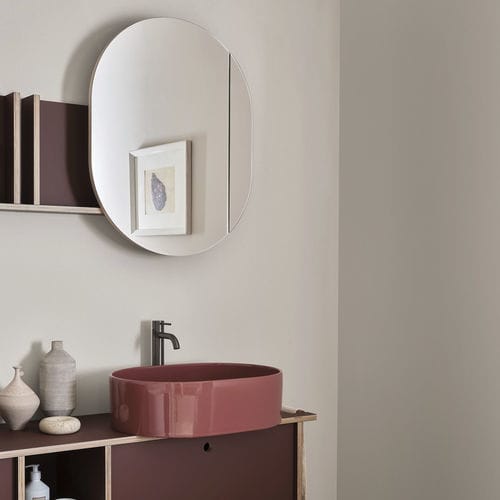 Wandmontierter Spiegel für Badezimmer - THEO - THSPSX - CARMINIO - Ceramica Cielo - für Hotels / für Hotelzimmer / für Schönheitssalon