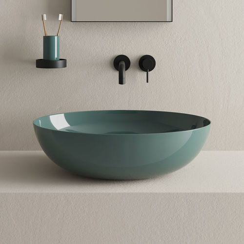 Aufsatzwaschbecken - Era - Smeraldo - Ceramica Cielo - Keramik / oval / ohne Öffnung