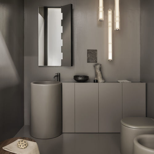 Freistehender Waschtisch-Unterschrank - Itaca 128 - Ceramica Cielo - Holz / Keramik / modern