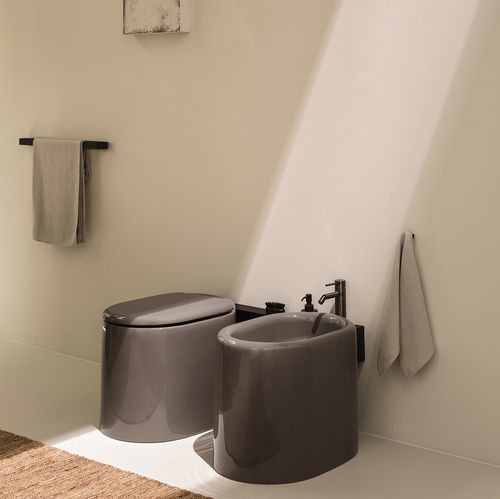 Freistehendes WC - Itaca 347 - Ceramica Cielo - Keramik / für Privatgebrauch / oval