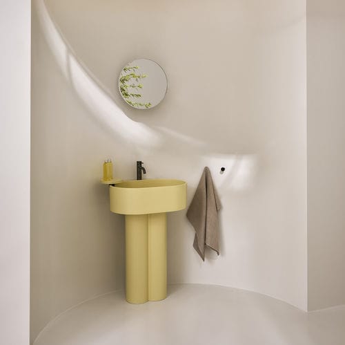 Bodenstehendes Waschbecken - Otis 361 - Ceramica Cielo - Keramik / oval / 1-Loch