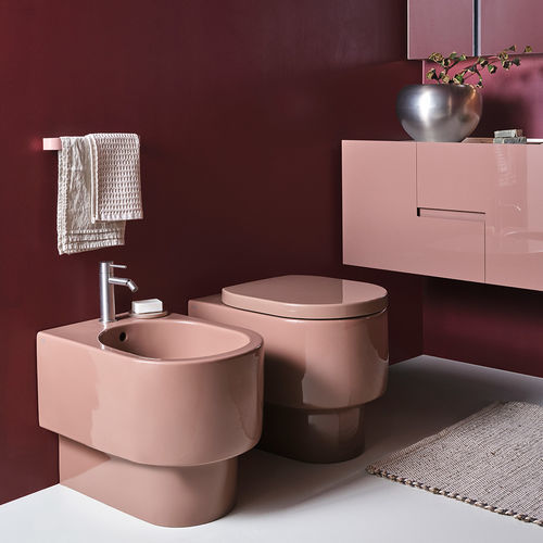 Freistehendes WC - OTIS 364 - Ceramica Cielo - in Wandnähe / Keramik / oval