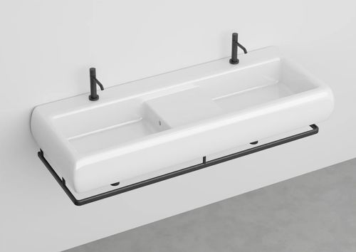 Wandhängendes Waschbecken - Teseo 140 - Ceramica Cielo - Keramik / mit Ablage / rechteckig