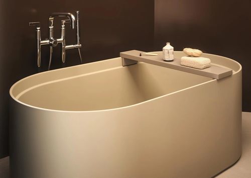 Ovale Badewanne - TEBAT - Ceramica Cielo - freistehend / für Wohnungen / zur beruflichen Nutzung