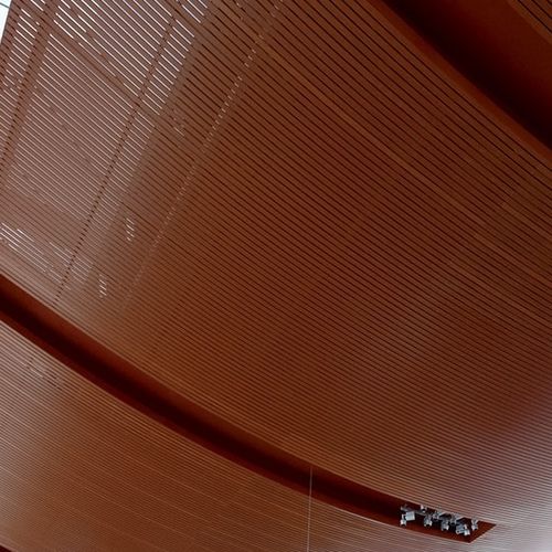 Metallzwischendecke - Luxalon® 84R - Hunter Douglas Architectural - Platten / Lamellen / für Büro