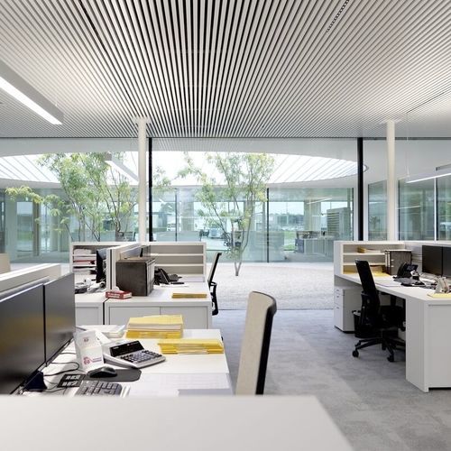 Aluminiumdeckensystem - Luxalon® 30BD / 30BXD PareauLux - Hunter Douglas Architectural - Platten / für Büro / für den Innenraum