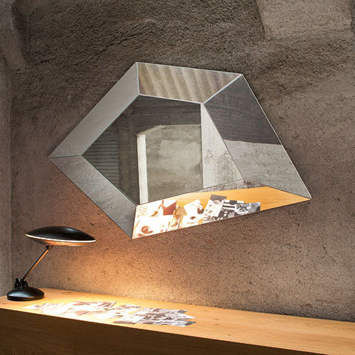 Wandmontierter Spiegel - CITY LIFE - Riflessi - modern / horizontal