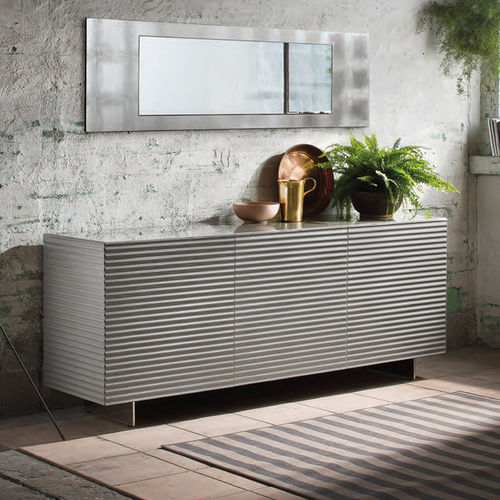 Hohes Sideboard - OLA - Riflessi - modern / Holz / lackiertes Holz