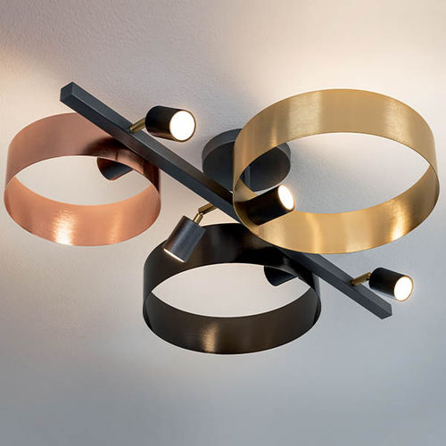 LED-Deckenleuchte - LED LOOP P3 - Riflessi - modern / ringförmig / aus lackiertem Metall