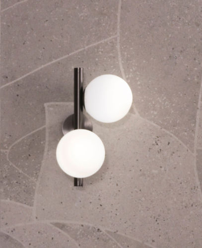 Moderne Wandleuchte - TWIST A  - Riflessi - für den Innenraum / aus lackiertem Metall / sphärisch